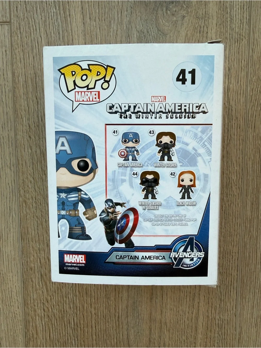 Funko Pop Marvel Captain America #41 Winter Soldier Vaulted 2014 Stealth Suit - Picture 3 of 11